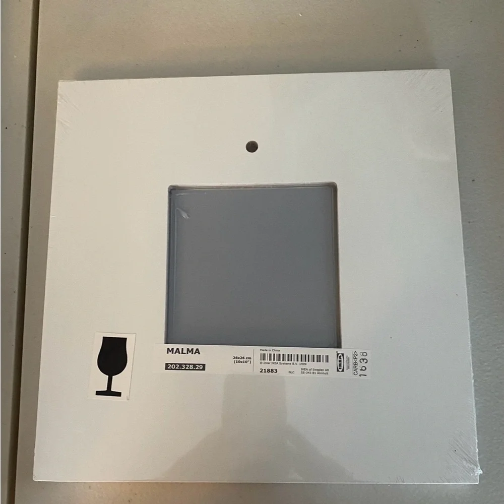 NWT IKEA White Wall Decor Mirror